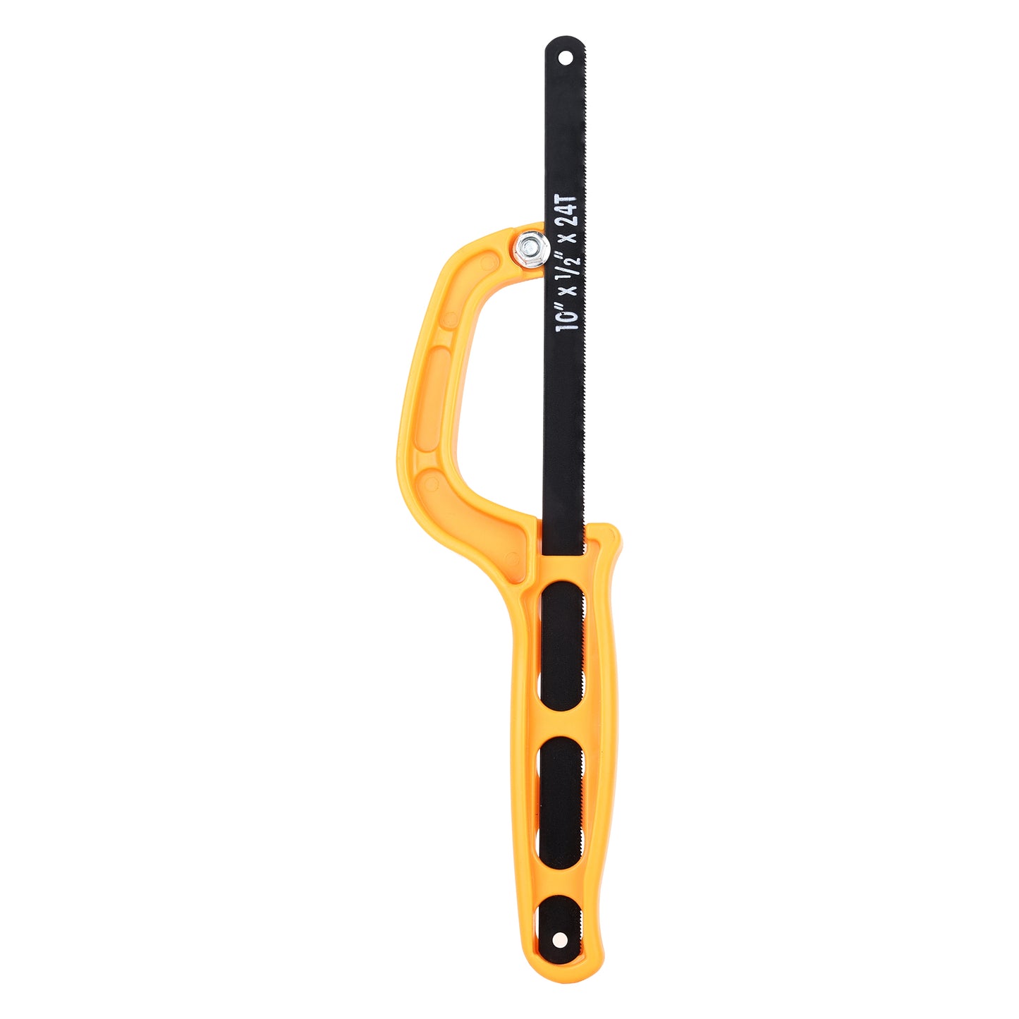 Mini Hacksaw Frame with Blade (CE-30389) | Heavy-Duty Hand Hacksaw for Metal, Plastic & PVC Cutting | Compact Lightweight Frame | Ergonomic Grip for DIY & Professional Use