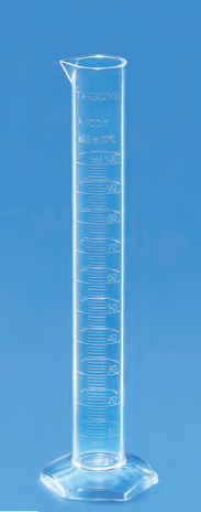 TARSONS - Measuring Cylinder Class A, PMP (343010).