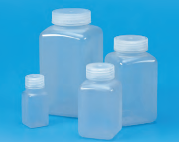 TARSONS - Wide Mouth Square Bottle, PP with PP closure (582221).