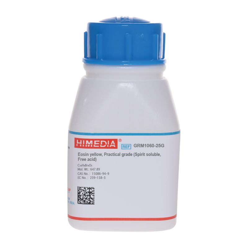 HiMedia - Eosin yellow, Practical grade (Spirit soluble, Free acid) (GRM1060-25G).