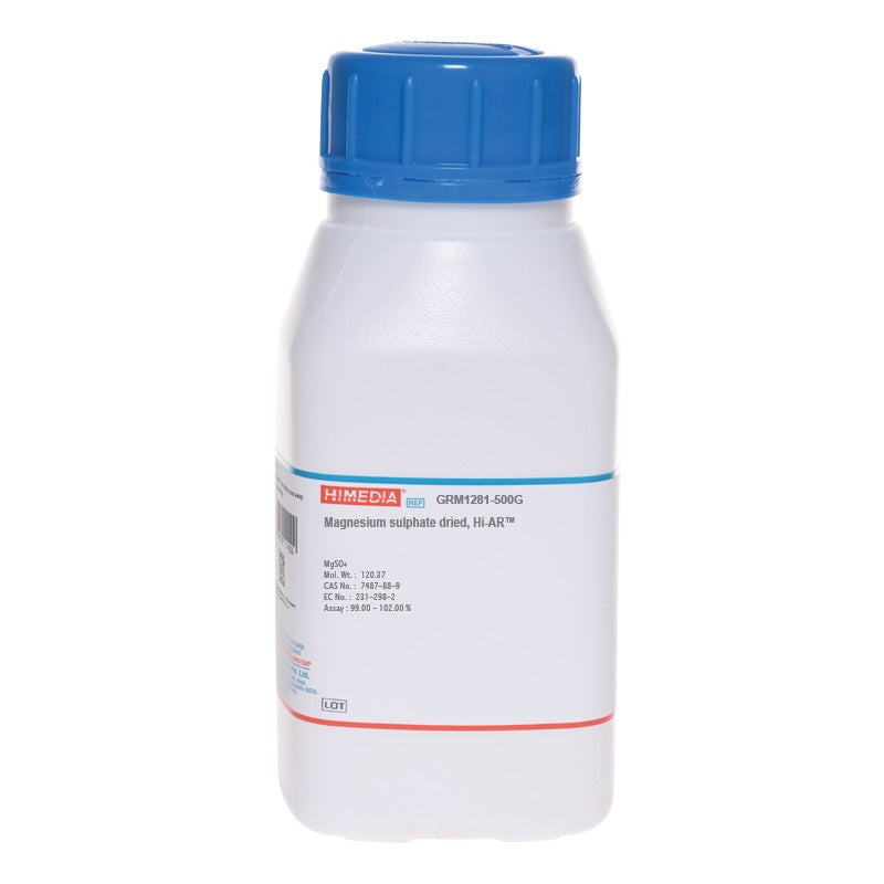 HiMedia - كبريتات المغنيسيوم المجففة (GRM1281-500G).