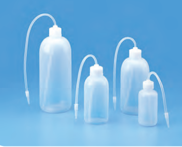 TARSONS -Narrow mouth Wash Bottle with Long Stem nozzle, LDPE (560010).