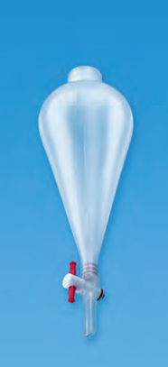 TARSONS - Separatory Funnel, PP with PP closure, and PTFE stopcock (641110).