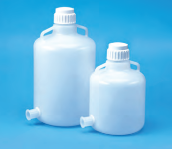TARSONS - Sanitary Flange Carboy, PP with 1.5’’ welded sanitary flange (584305).