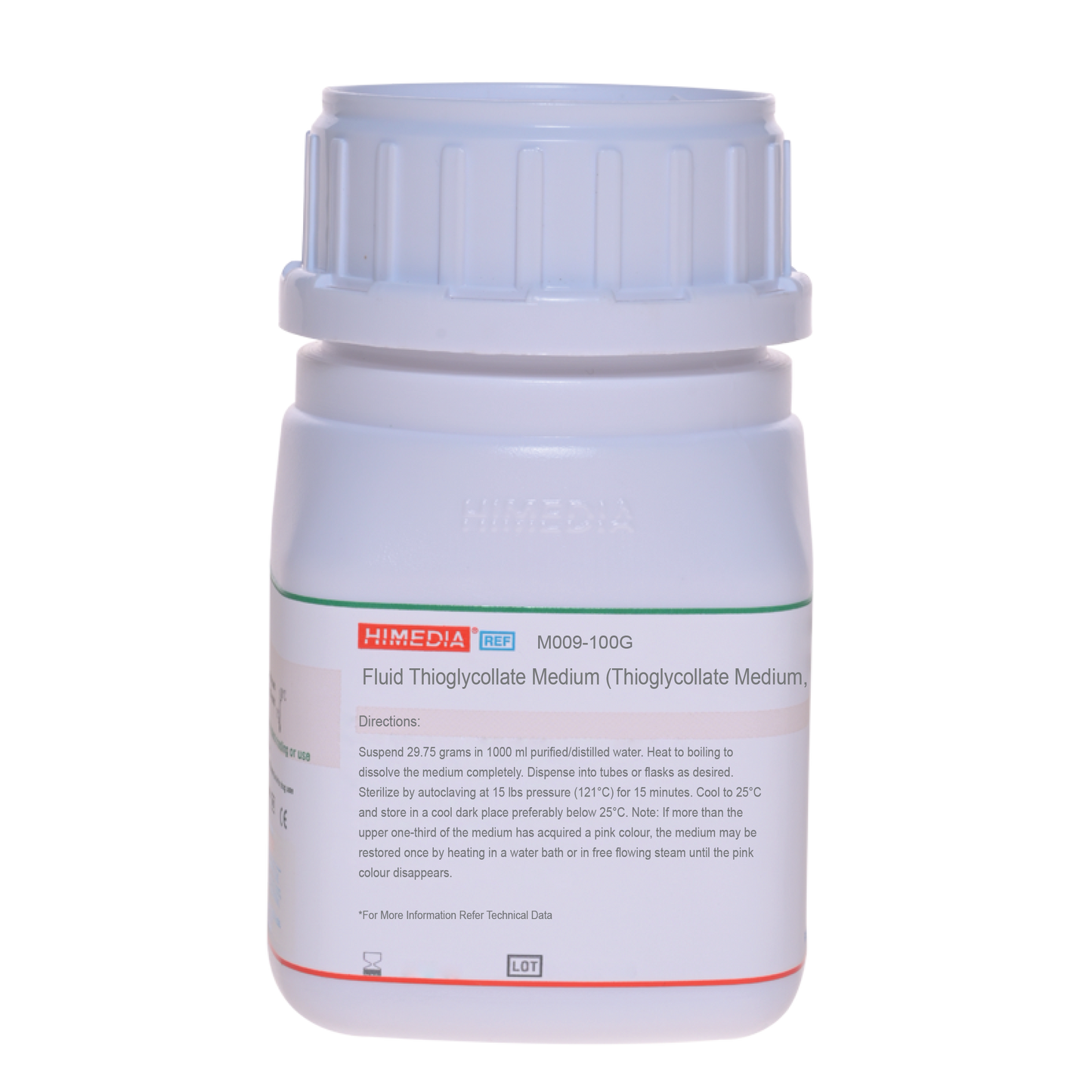 HiMedia - Fluid Thioglycollate Medium (Thioglycollate Medium, Fluid) (M009-100G).