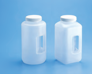 TARSONS - Large Wide Mouth Bottle with Handle, PP with white PP closure (583257).