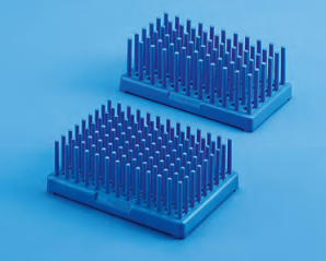 TARSONS - Test Tube Peg Rack, RPP, Non Autoclavable (205060).