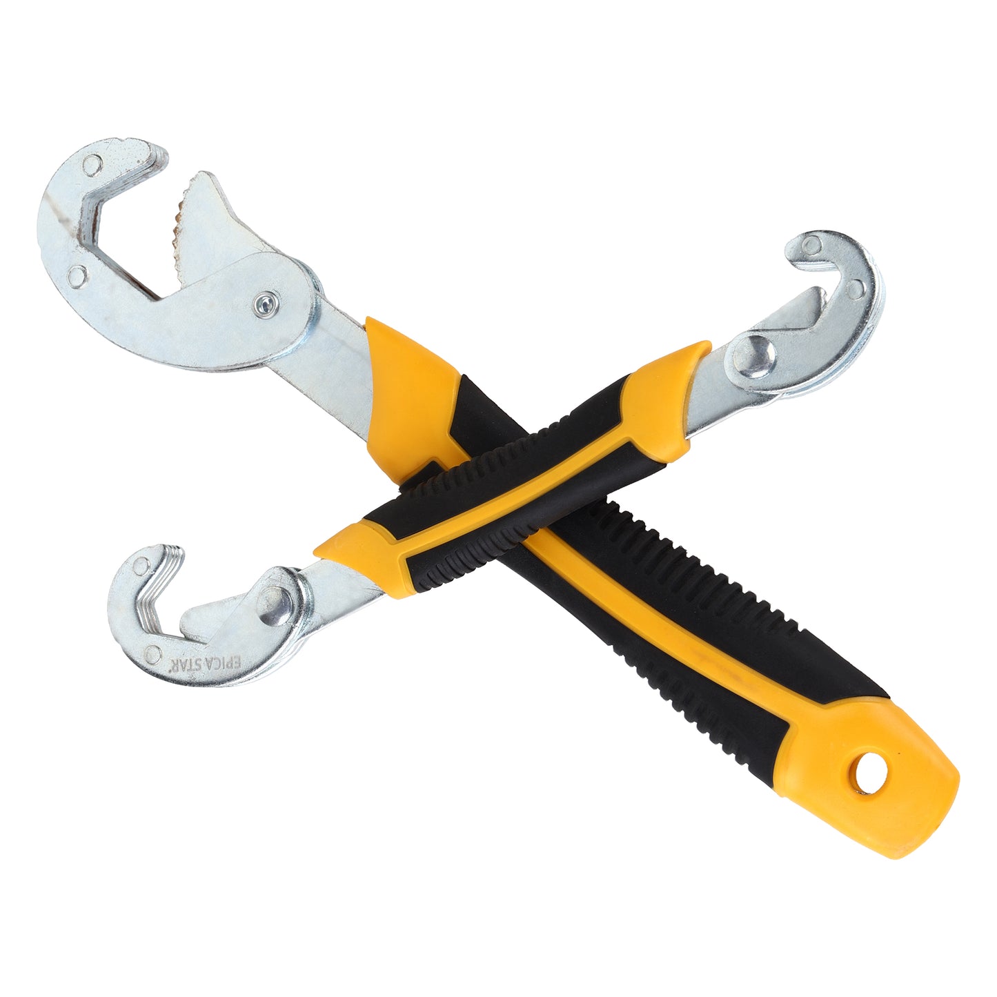 Universal Self-Adjusting Wrench Set (9-32mm & 23-45mm) | Multifunction Snap Grip Wrench | Heavy-Duty Chrome Vanadium Steel | Non-Slip Ergonomic Handle | Ideal for Plumbing, Automotive & Home Repairs
