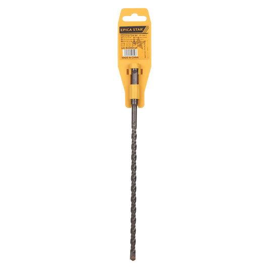 EPICA - 8 * 260 Hammer Drill Bit – Heavy-Duty Drill Bit for Concrete, Masonry, and Tough Materials (CE10417)