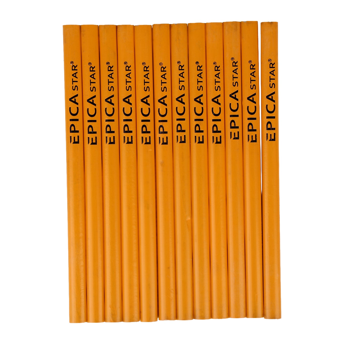 Epica - 12pcs Wood Working Pen, Carpenter Pencils (Code: 50247).