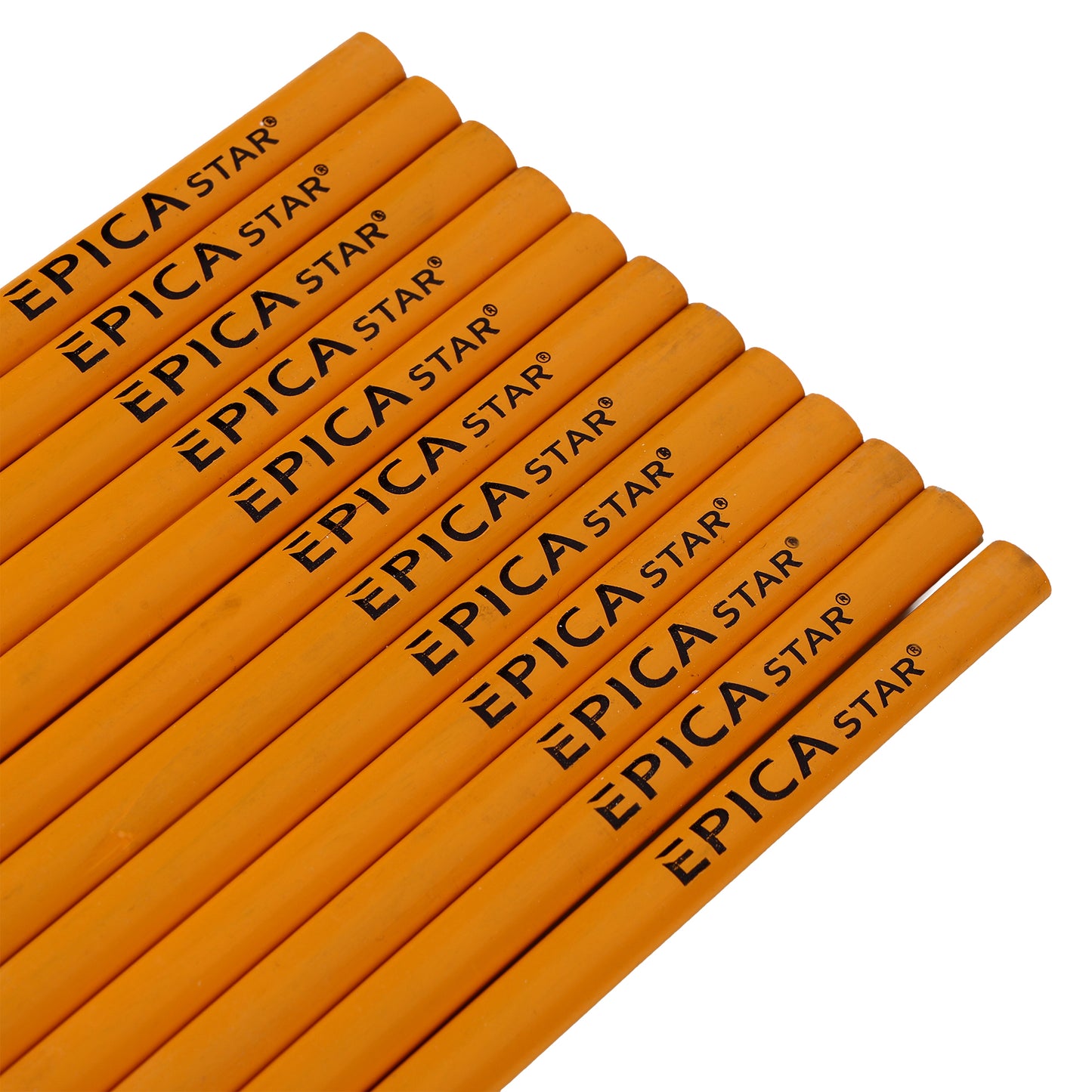 Epica - 12pcs Wood Working Pen, Carpenter Pencils (Code: 50247).