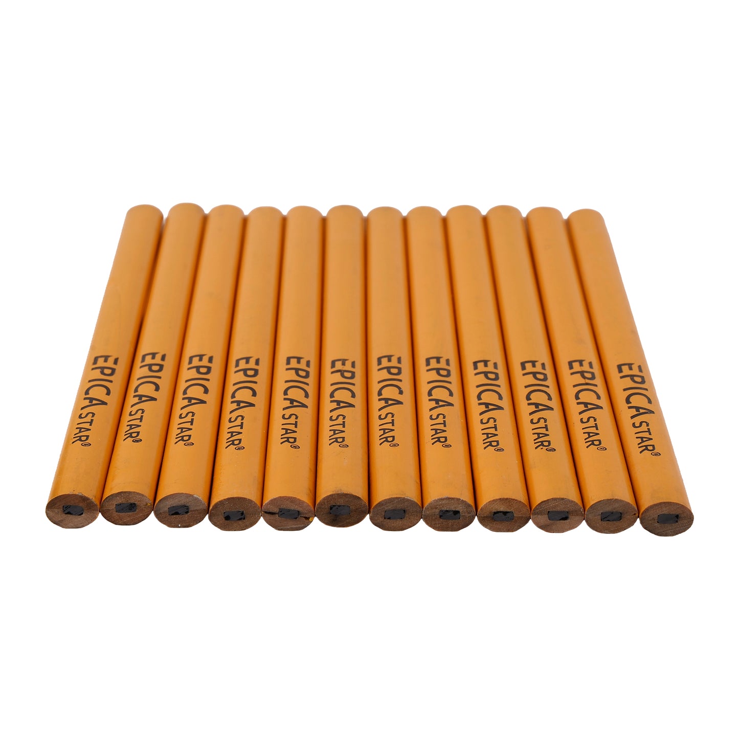 Epica - 12pcs Wood Working Pen, Carpenter Pencils (Code: 50247).