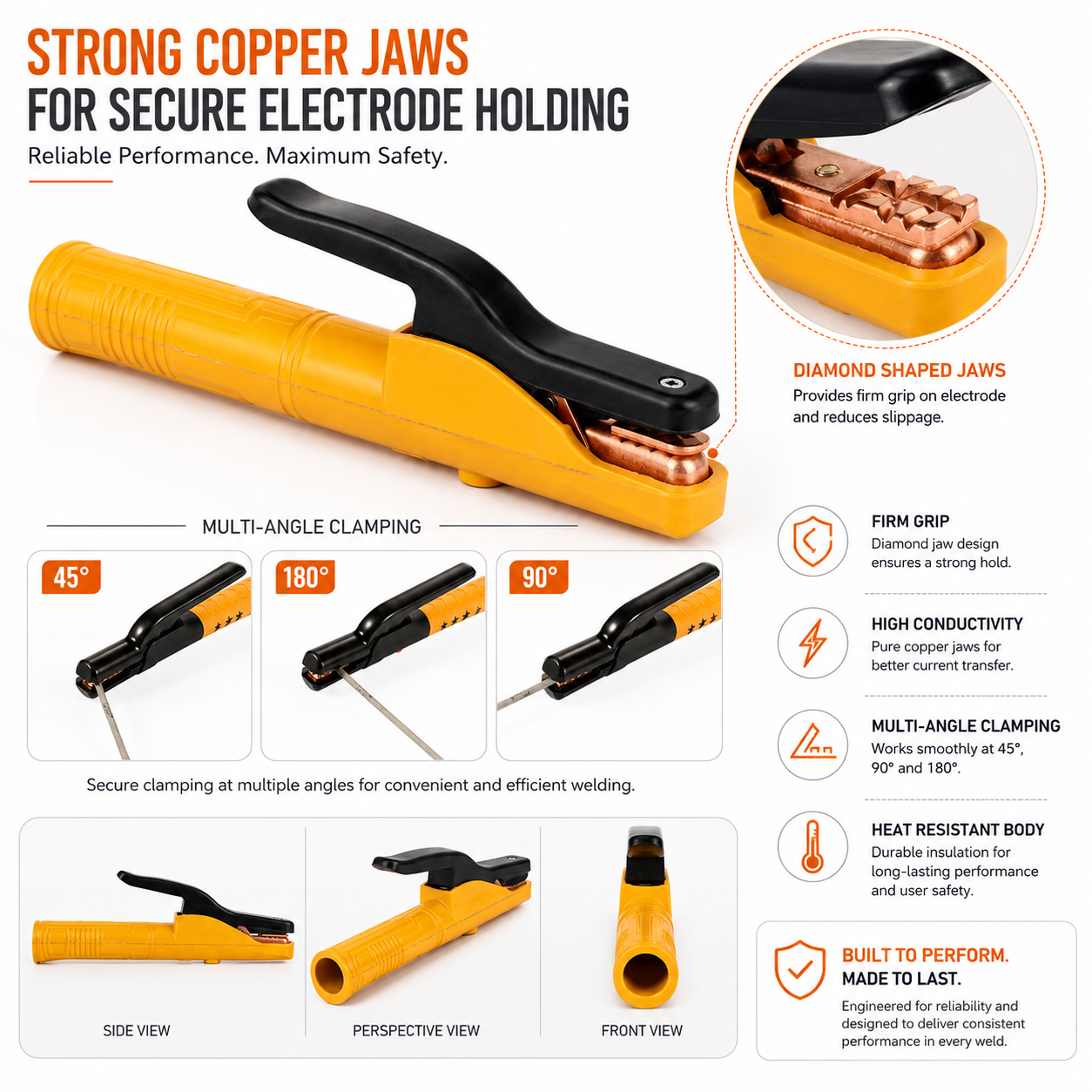 Epica - Welding Holder – Reliable Electrode Holder for Industrial and DIY Welding Projects.