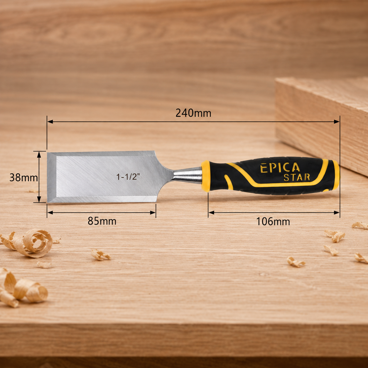 Epica- Wood Chisel 1 1/2" (CE-20104)