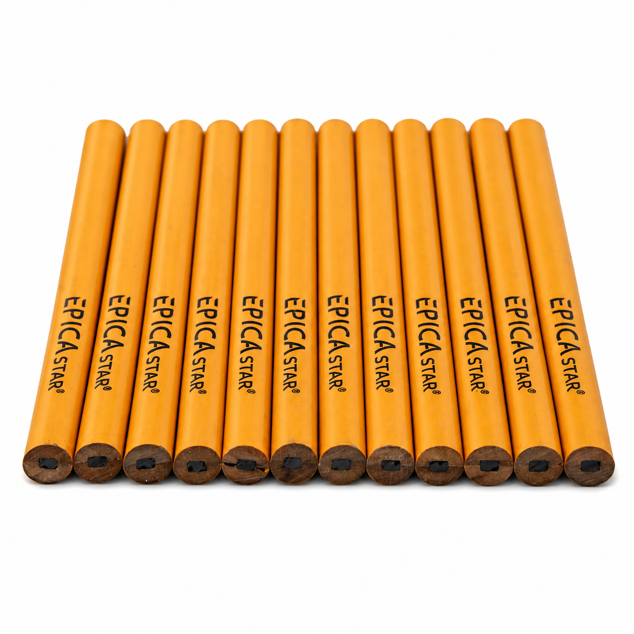 Epica - 12pcs Wood Working Pen, Carpenter Pencils (Code: 50247).