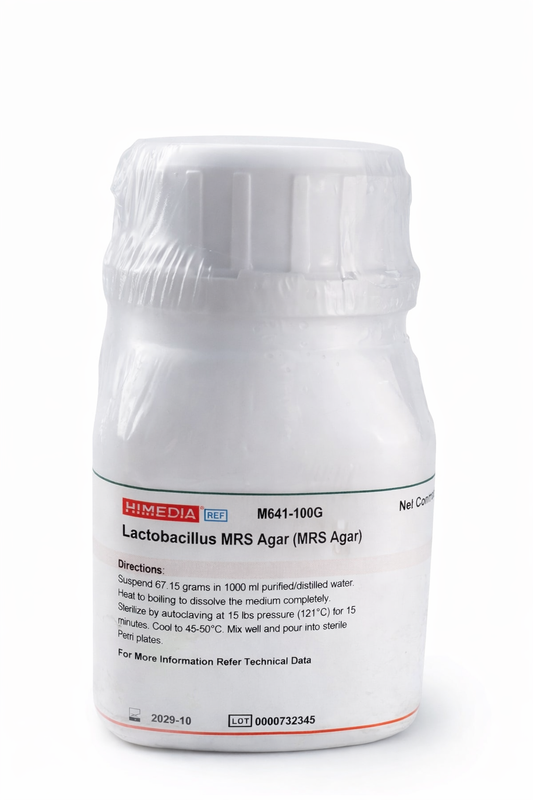 HiMedia - Lactobacillus MRS Agar (MRS Agar) (M641I)