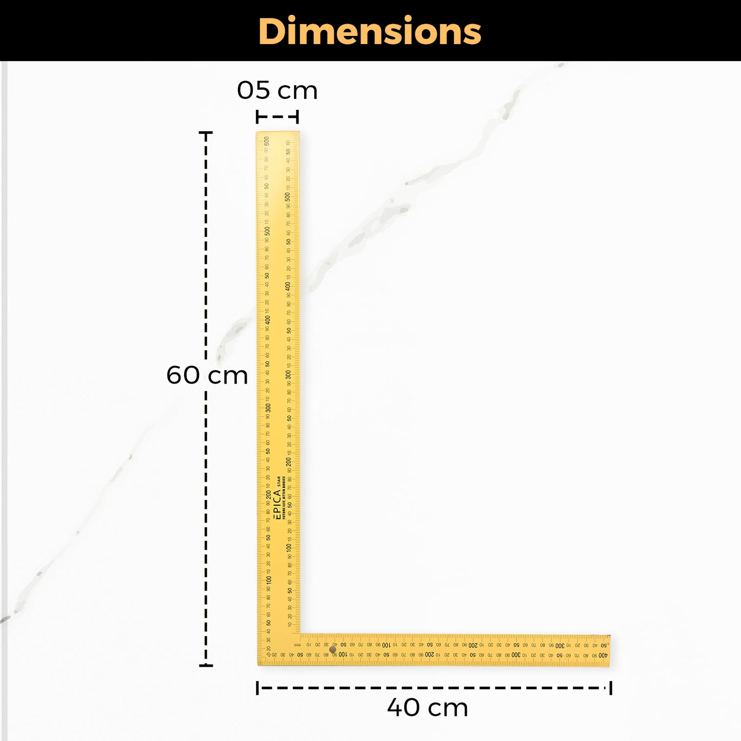 40x60 L-Scale Ruler (CE60021)
