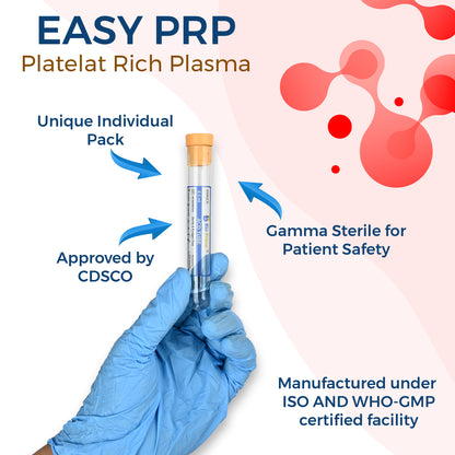 أنبوب ACD + GEL (أنبوب جمع الدم PRP) - فصل معزز لنتائج PRP فائقة.