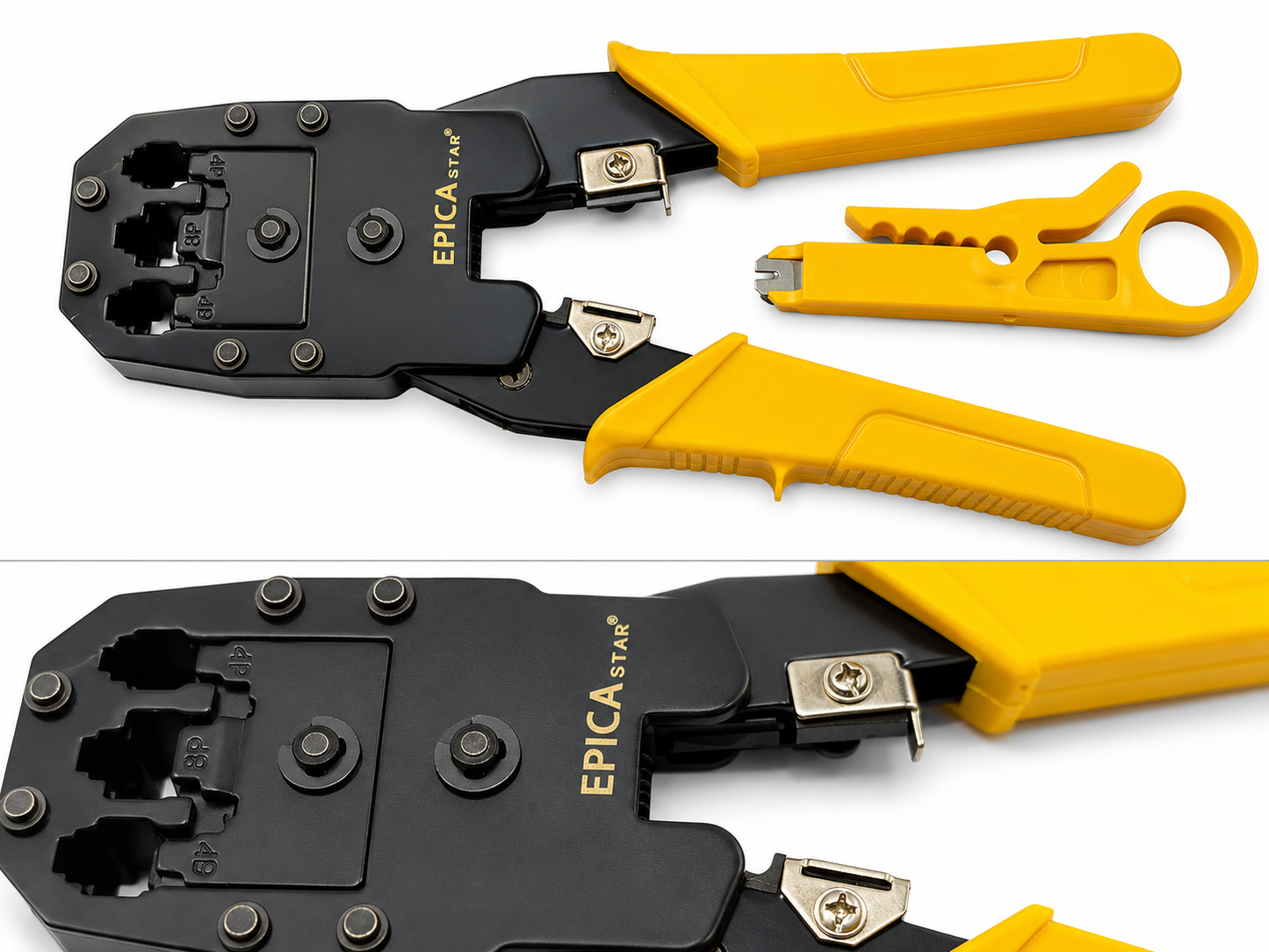Network Pliers – Professional RJ45/RJ11 Crimping Tool for Ethernet & Telephone Cables