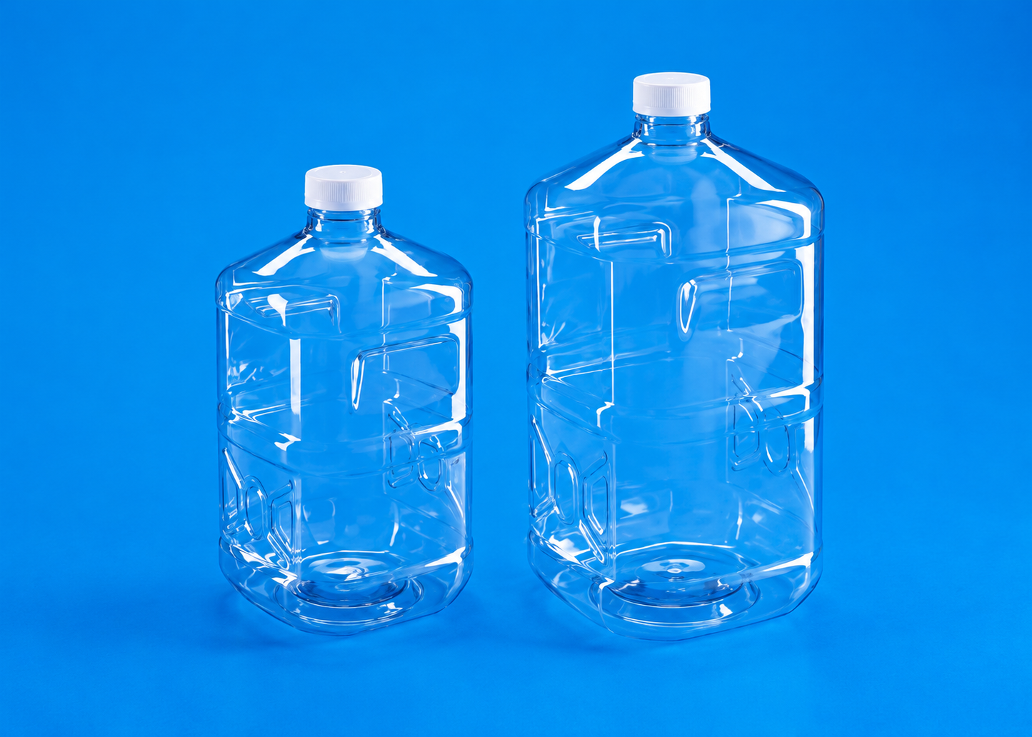 TARSONS -Sterile Square Biocanister, PET with white HDPE closure (581418NS).