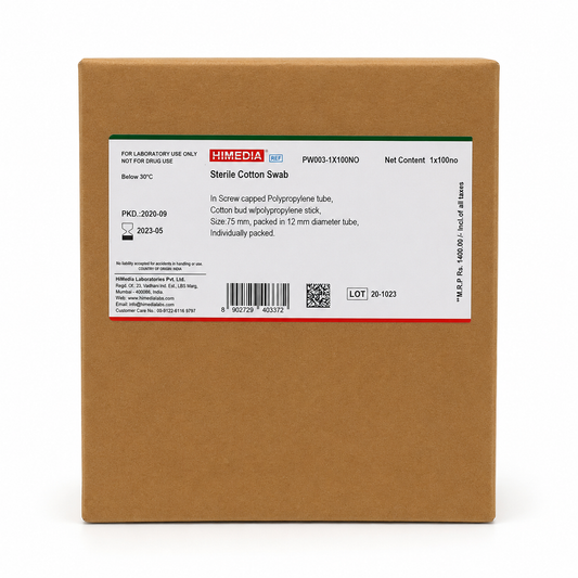 HiMedia - PW003-1X100NO Sterile Cotton Swab.