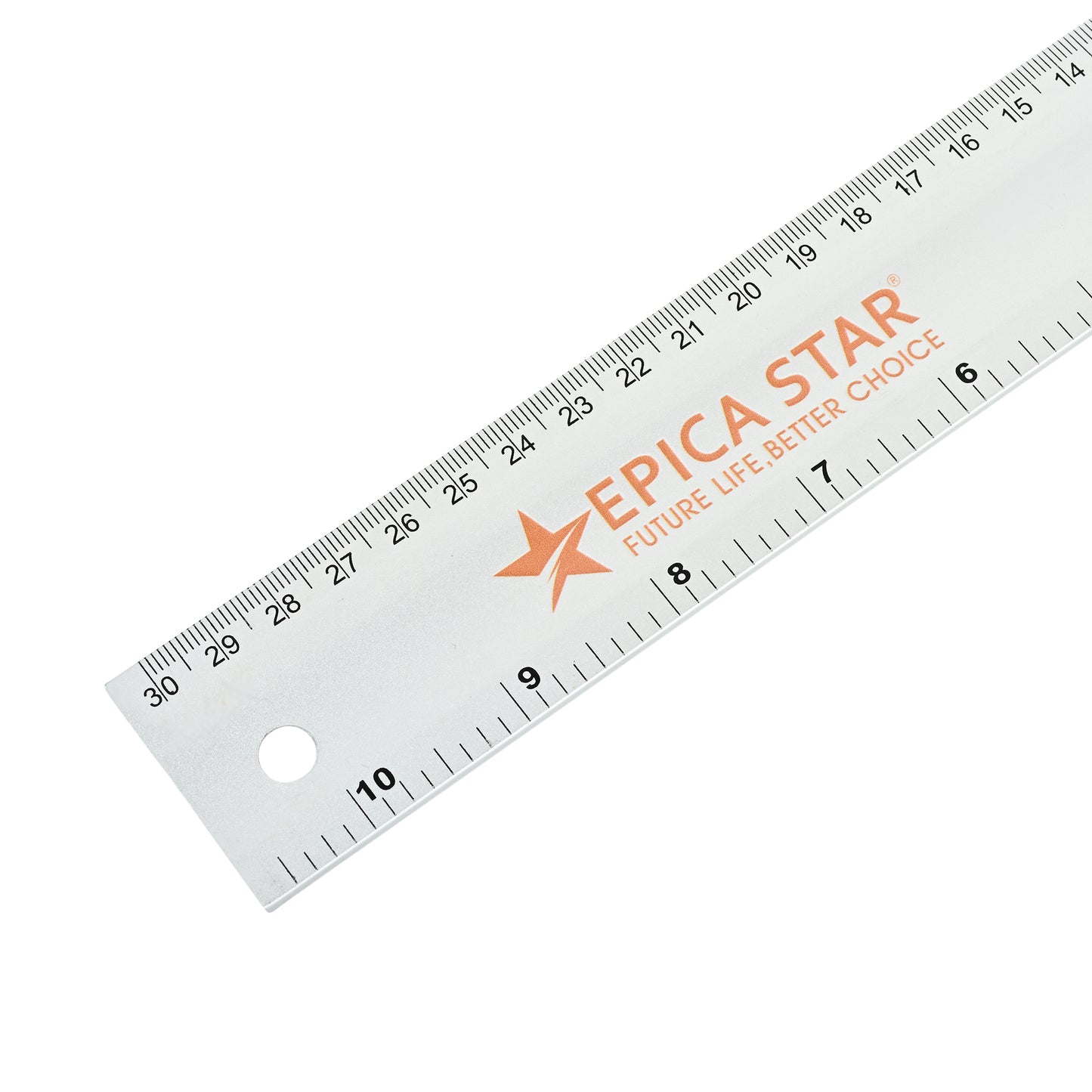 12-Inch Tri-Square Aluminum Ruler (CE60022) | Right Angle Measuring Tool with Spirit Level | Metric & Inch Scale | Heavy-Duty Aluminum | Ideal for Carpentry, Engineering & Drafting