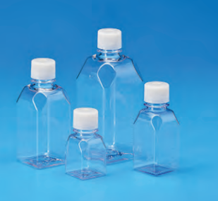 TARSONS - Gamma Stable, Autoclavable Media Bottle, PC with White HDPE closure, Tray Pack (581400GS.B).