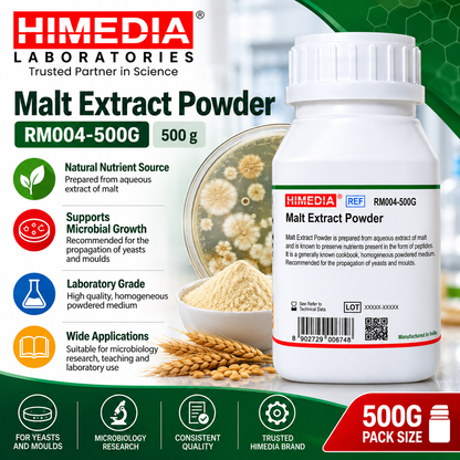 HiMedia Malt Extract Powder RM004 500G - Premium Quality for Brewing and Baking
