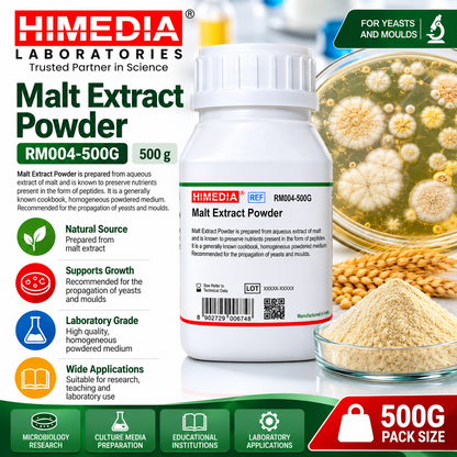 HiMedia Malt Extract Powder RM004 500G - Premium Quality for Brewing and Baking