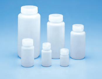TARSONS - Sterile Individually Wrapped Wide Mouth Bottle, HDPE with PP closure (584S).