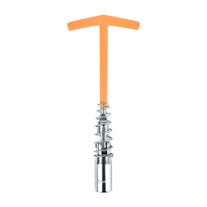 16mm T-Handle Spark Plug Hex Socket Wrench Â– Essential Tool for Automotive and Small Engine Maintenance