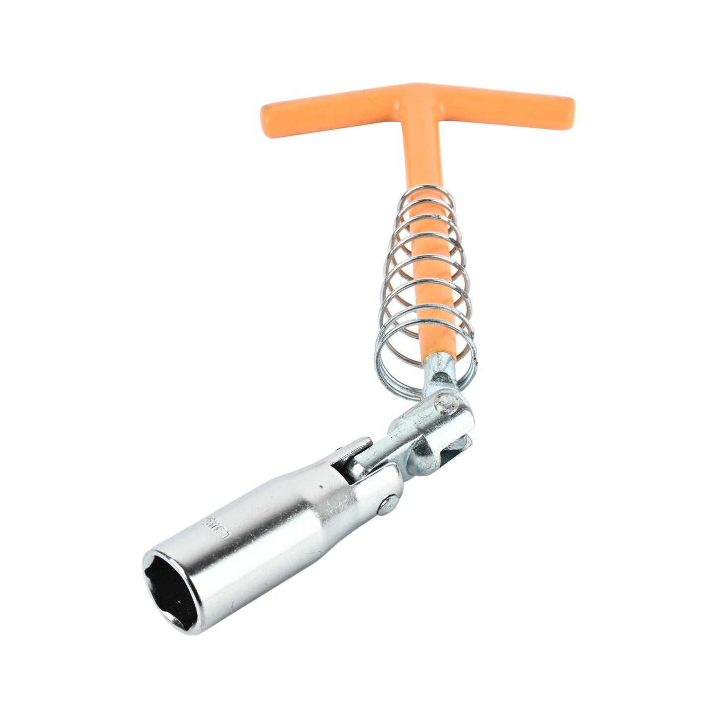 16mm T-Handle Spark Plug Hex Socket Wrench Â– Essential Tool for Automotive and Small Engine Maintenance