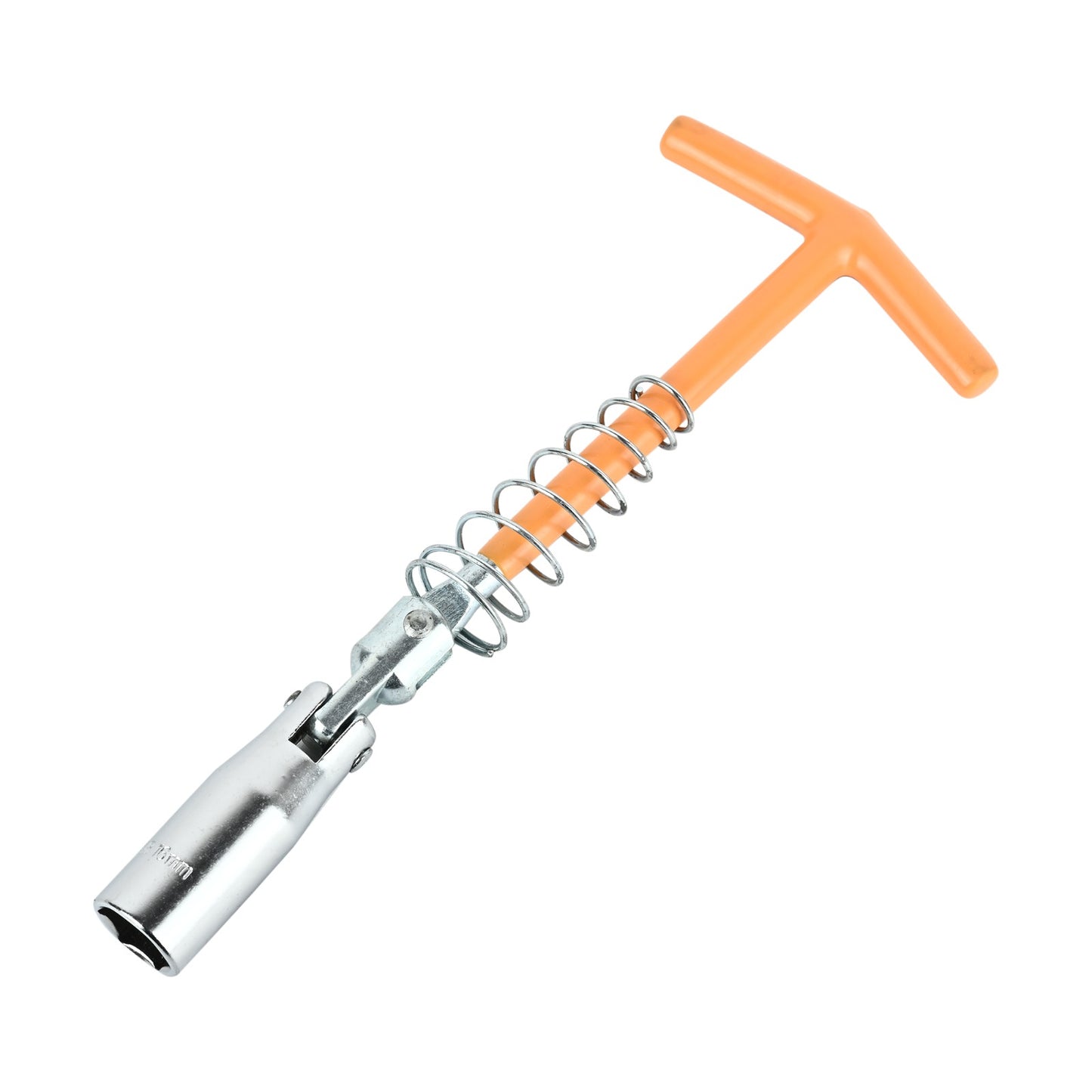 16mm T-Handle Spark Plug Hex Socket Wrench Â– Essential Tool for Automotive and Small Engine Maintenance