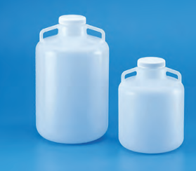 TARSONS - Wide Mouth Carboy LDPE with white PP closure (583471B).