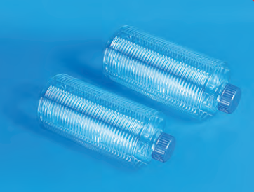 TARSONS - Sterile TC Treated Roller Bottles, Ribbed wall, Expanded Surface, PS (447120).
