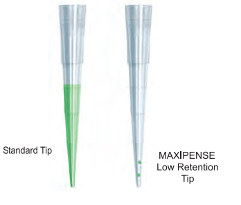 TARSONS - Racked MAXIPENSE Low Retention Tips (524100).