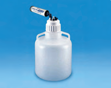 TARSONS - Safety Vent Carboy, HDPE with multiport PP closure, TPE gasket (583281).