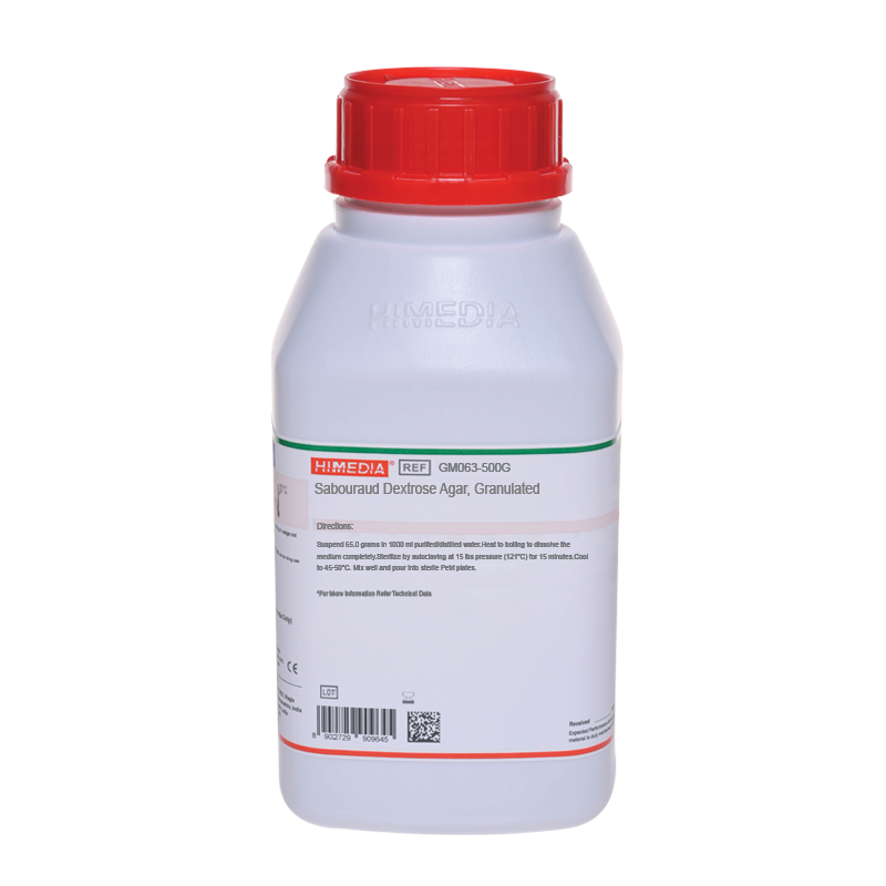 HiMedia - Sabouraud Dextrose Agar, Granulated (GM063-500G)