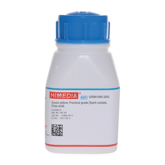 HiMedia - Eosin yellow, Practical grade (Spirit soluble, Free acid) (GRM1060-25G).