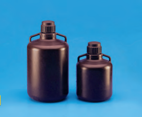 TARSONS - Amber Carboy HDPE with Amber PP closure, TPE gasket (583252).