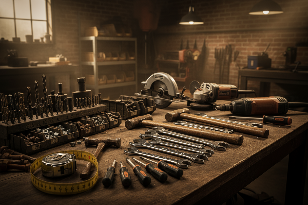 Industrial tools and hardwares