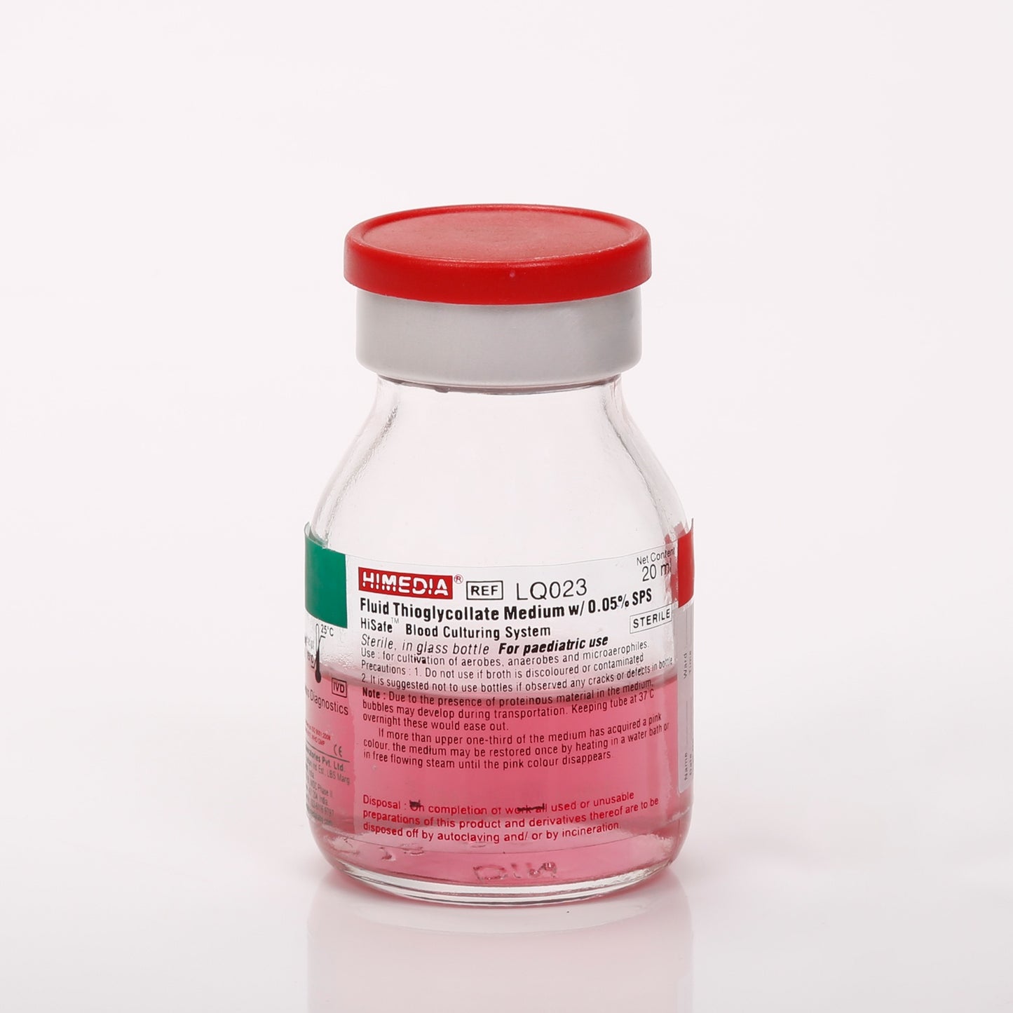 HiMedia - Fluid Thioglycollate Medium w/ 0.05% SPS (LQ023-10X20ML)