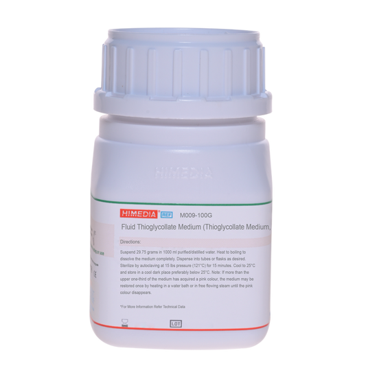 HiMedia - Fluid Thioglycollate Medium (Thioglycollate Medium, Fluid) (M009-100G).