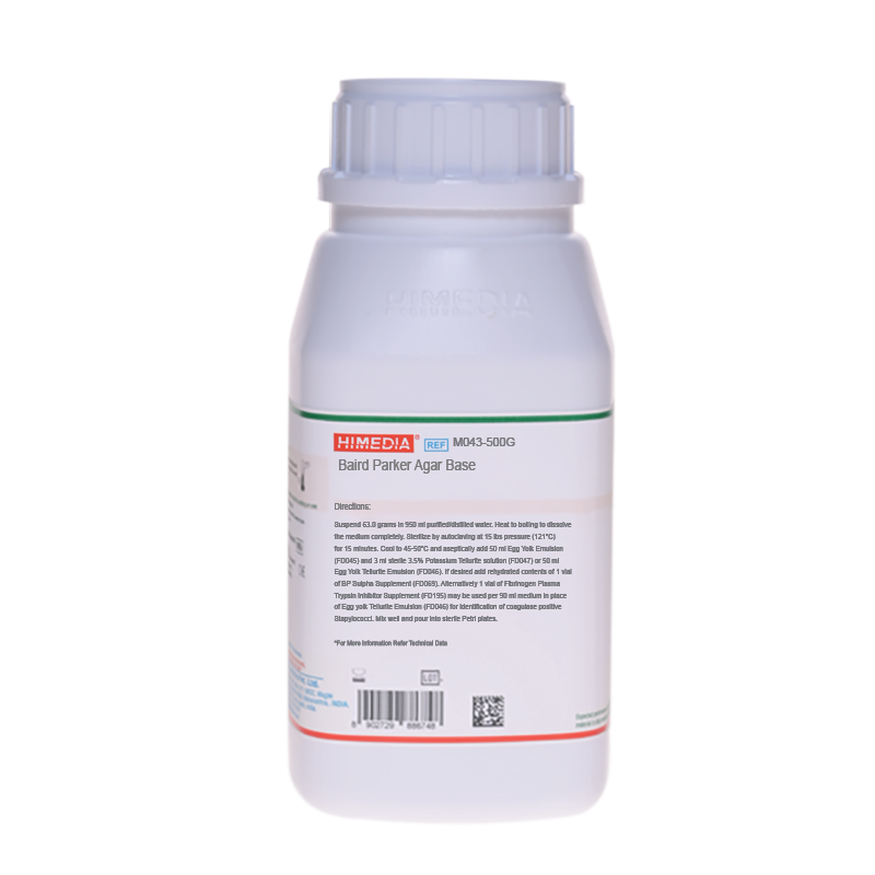 HiMedia - Baird Parker Agar Base (M043-500G) 