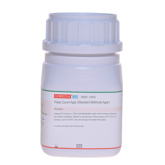 HiMedia - Plate Count Agar (Standard Methods Agar) (M091-100G)