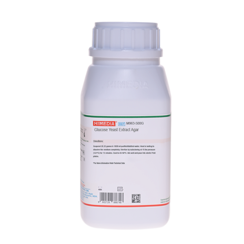 HiMedia Glucose Yeast Extract Agar M963-500G for Enhanced Microbial Growth