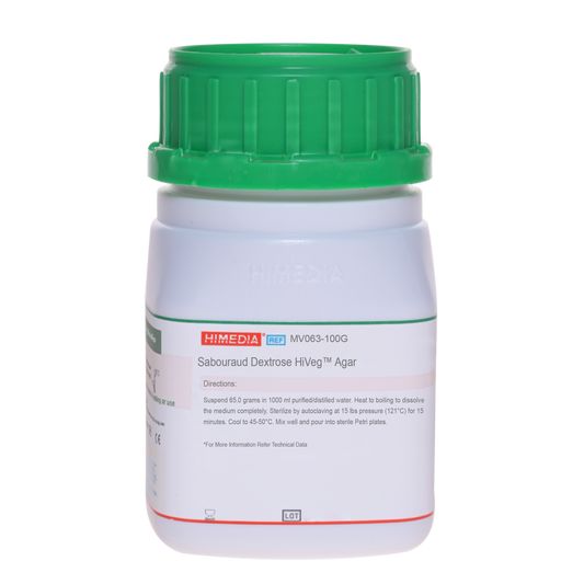 HiMedia - Sabouraud-Dextrose HiVeg™ Agar (MV063-100G) 