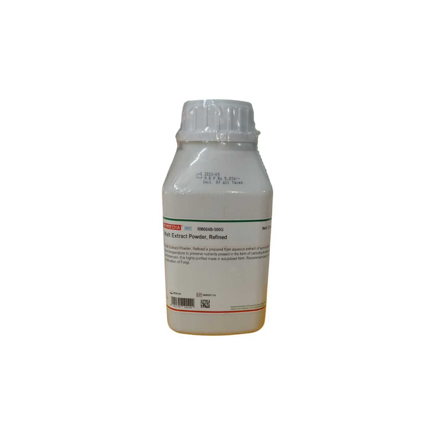 HiMedia Malt Extract Powder - Refined RM004B 500G for Food & Brewing