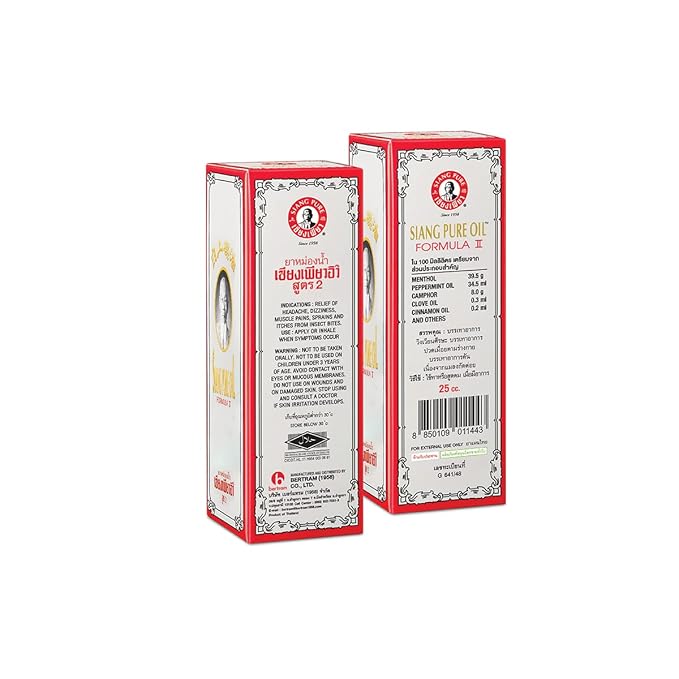 Siang Pure Oil Formula II - Natural Relief and Wellness Solution